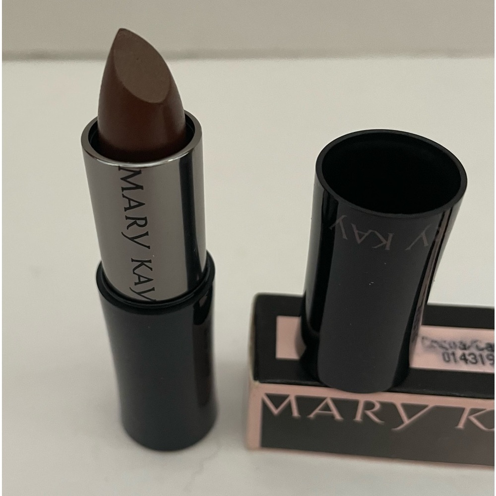 2 New Old Stock In Box Mary Kay Creme Lipstick Shade Rich Cocoa